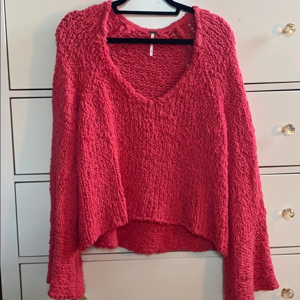 Free People Bell Sleeved Sweater